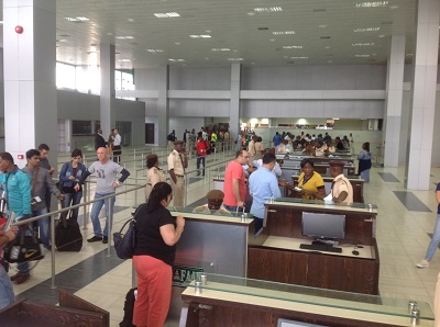 picture: the newly opened terminal in Lagos